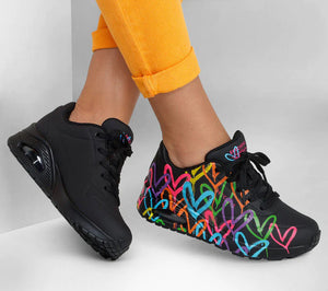 Skechers 177981/BKMT UNO - Highlight Love